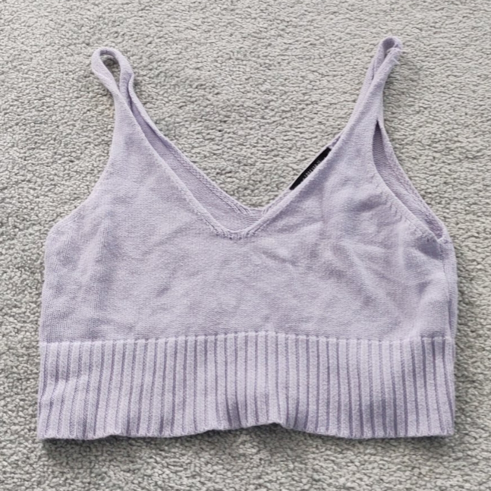 Sweater crop top